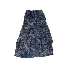 Outerknown, Paisley Maxi Skirt, NWT Size 8